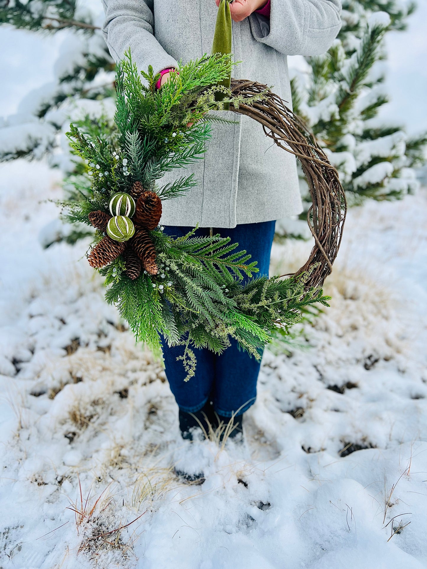Citrus Winter Wreath