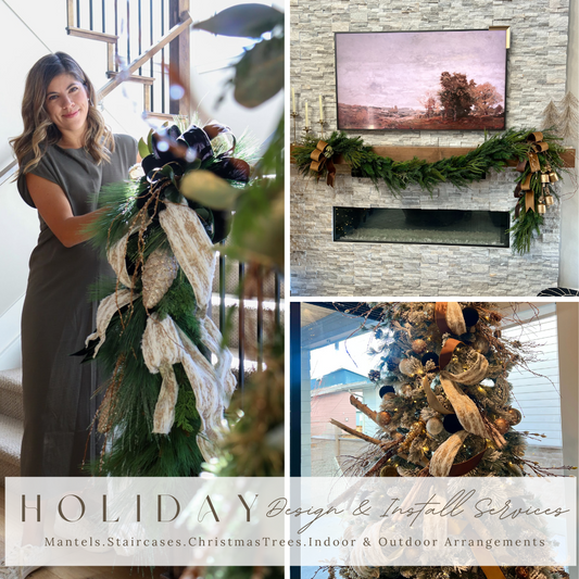 Indoor Holiday Styling & Installation - Limited Spots