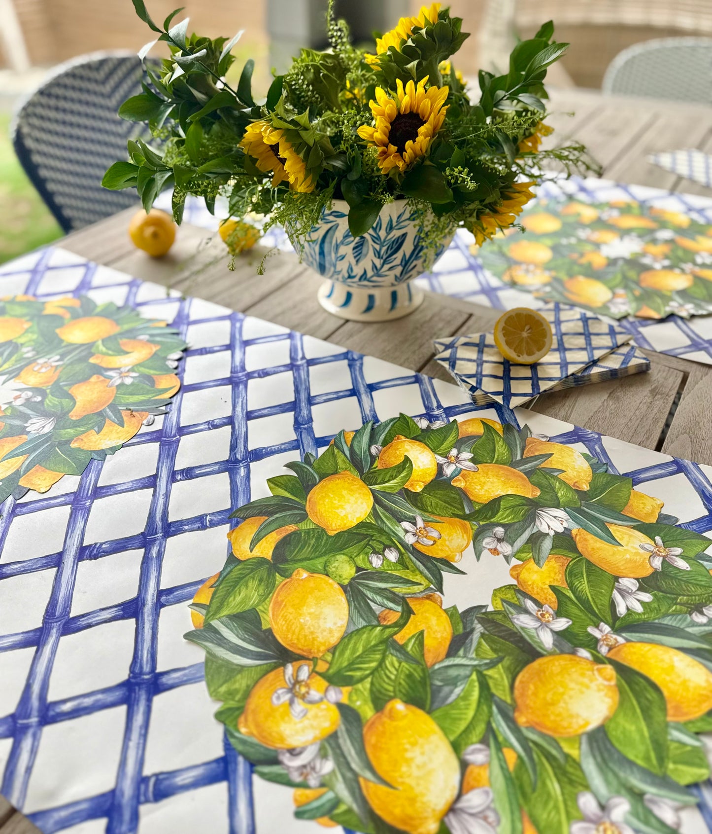 Limoncello placemats