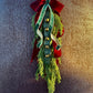 Jingle Bell Norfolk Swag 33"L