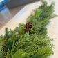 Real Touch Mixed Pine & Pinecones Garland-Coming soon 11.1