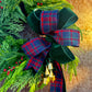 Plaid & Berry Wreath