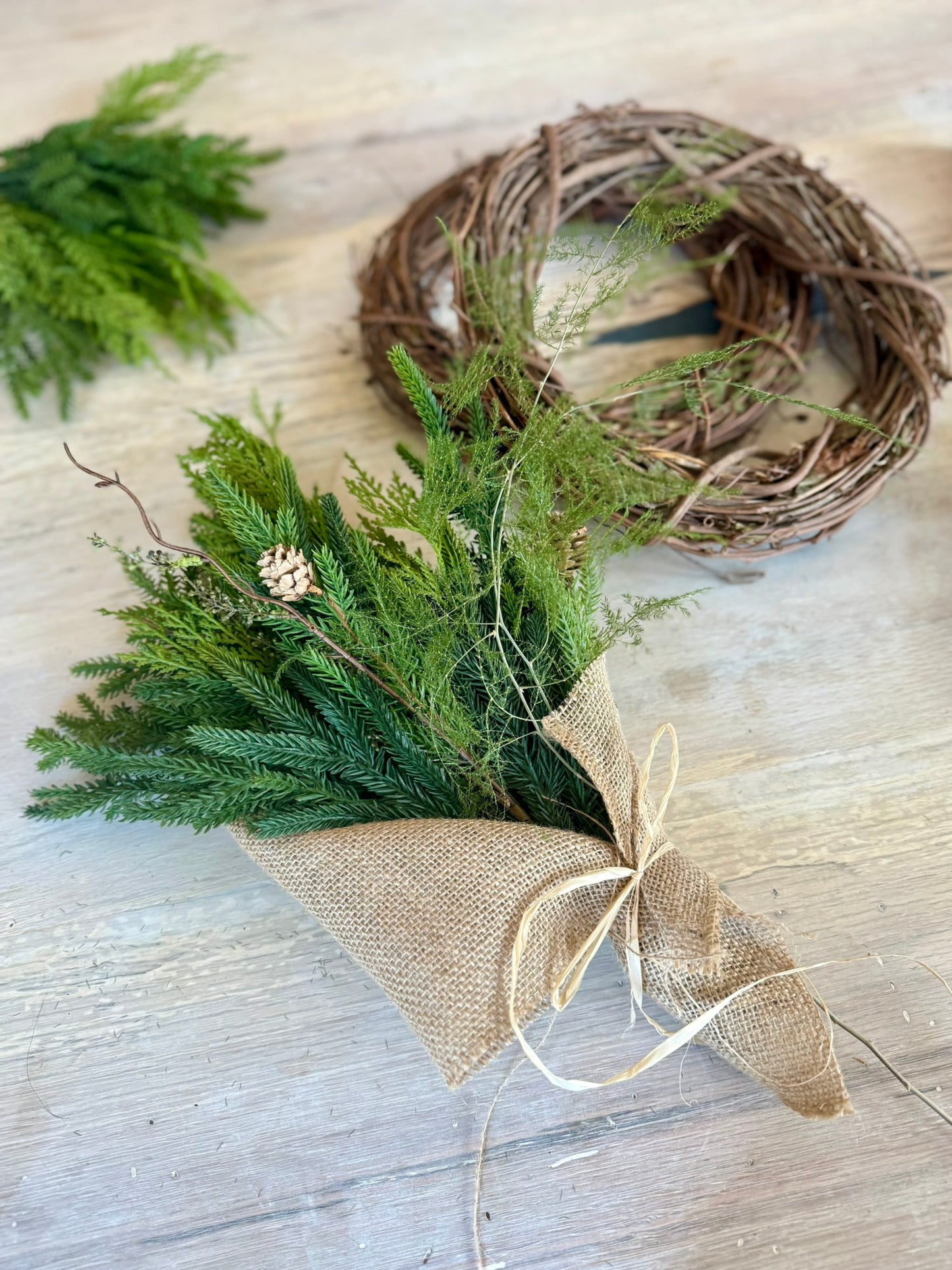 Holiday Wreath Workshop- Kyndred + Ameli Designs 11.13