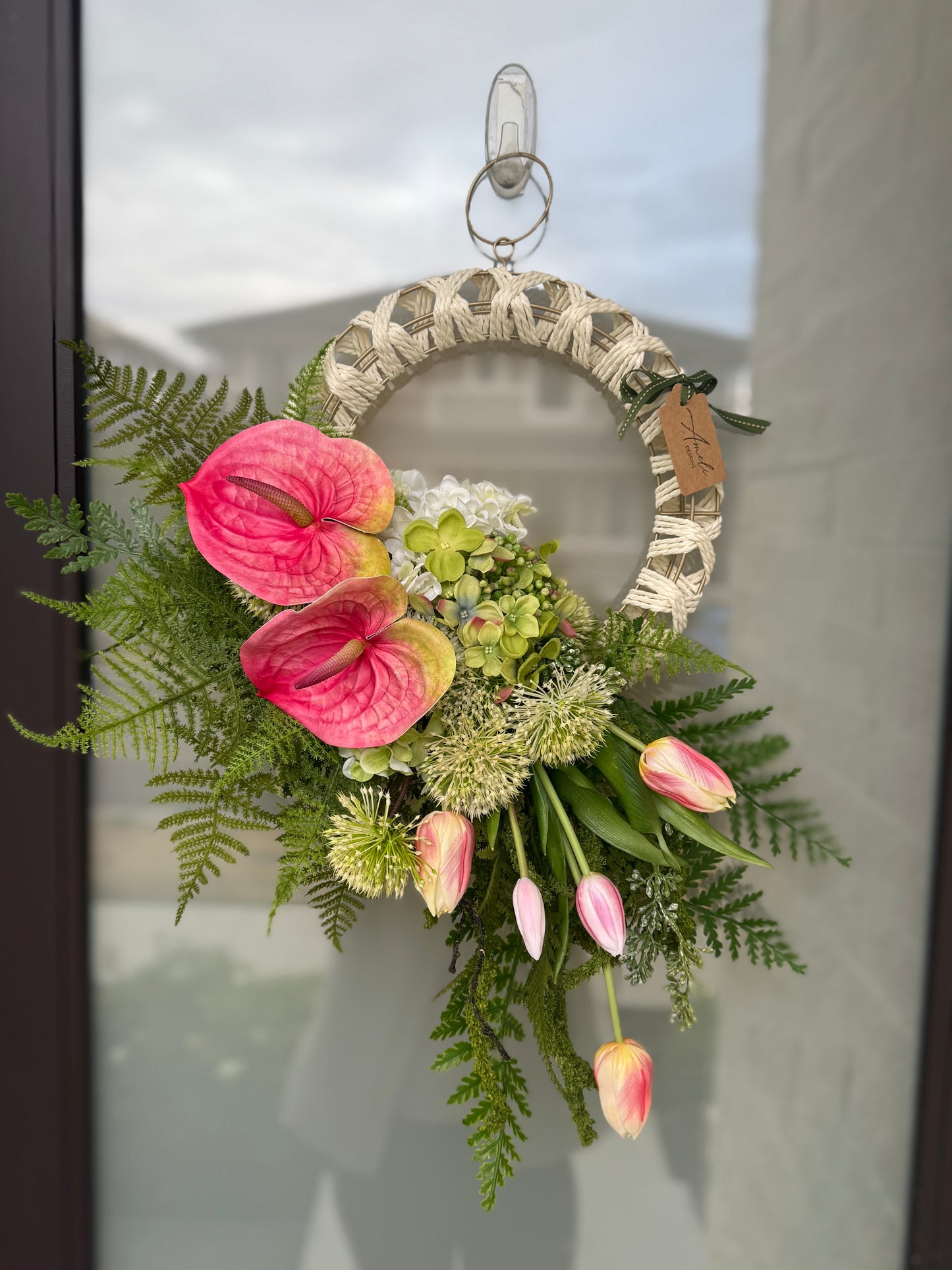 Modern Anthurium Hoop