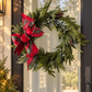 22" Real Touch Mixed Pine Wreath | Ralph Lauren-Inspired Plaid