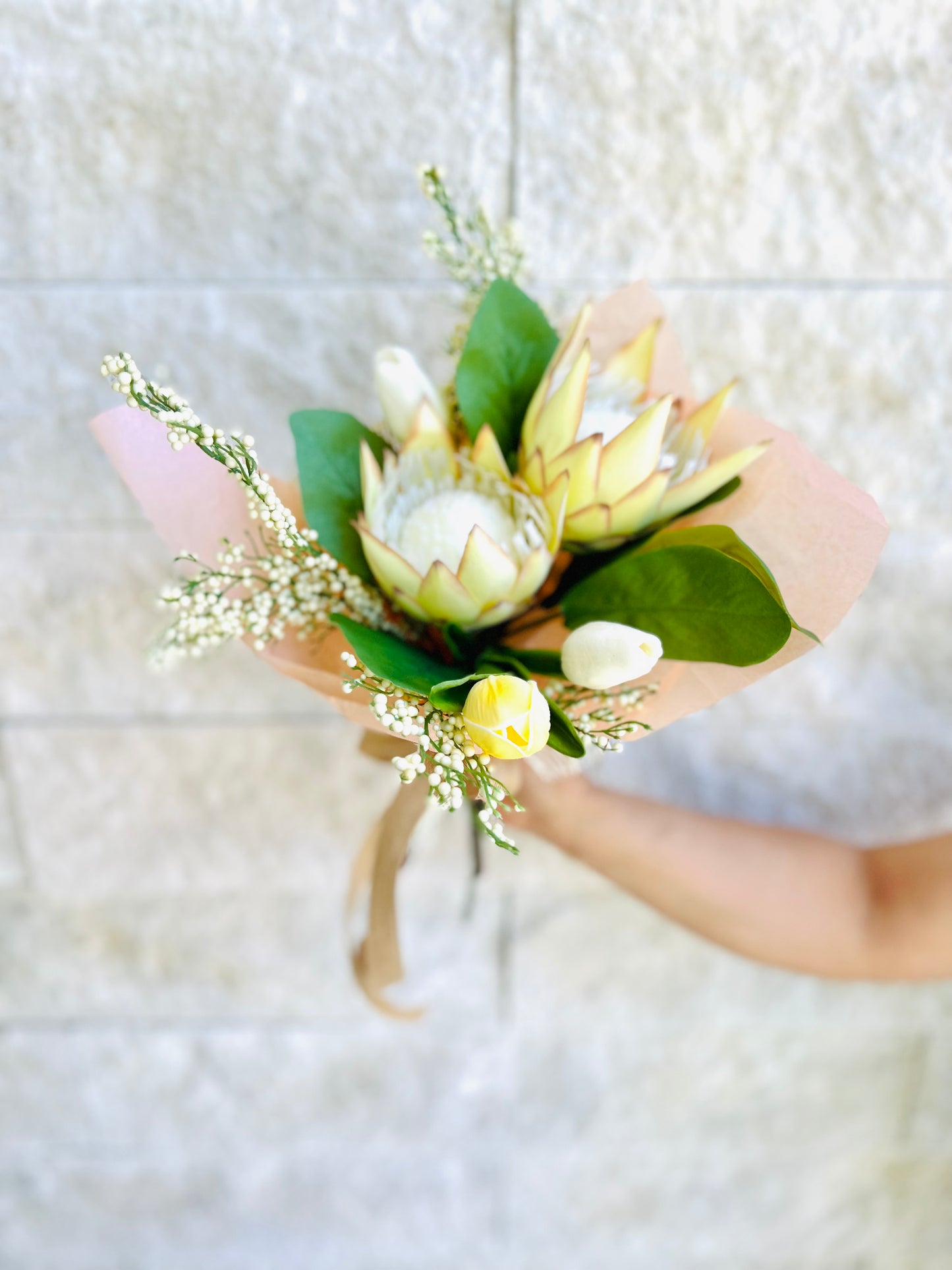 Hand-Tied Protea King Bouquet