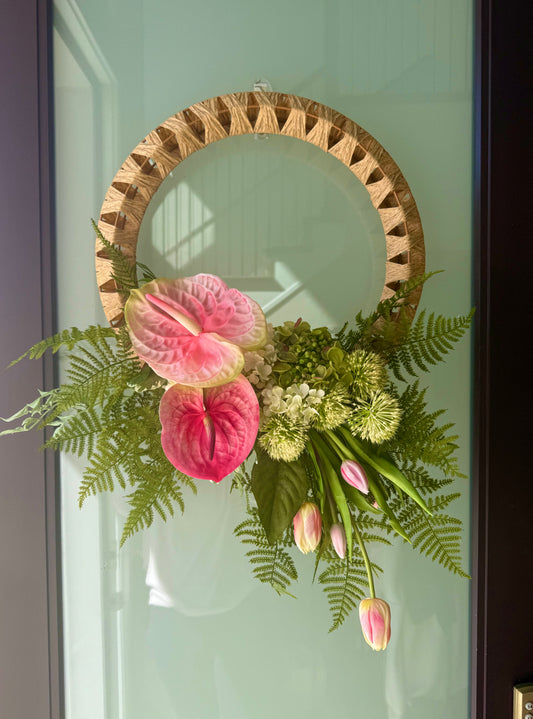 Modern Anthurium Hoop