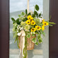 Flowers in a Basket Wreath
