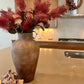Faux Prairie Smole Flower Stem-Plum 26"H