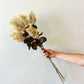 Green/Plum Prairie Smoke Flower Stem 26"