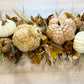 Neutral Harvest in Rattan Tray 41"L
