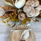 Neutral Harvest in Rattan Tray 41"L