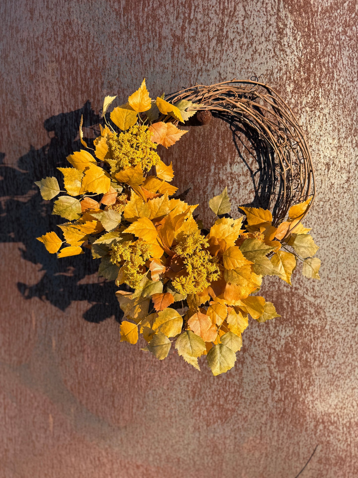 The Golden Aspen Wreath