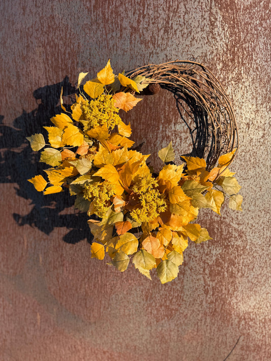 The Golden Aspen Wreath
