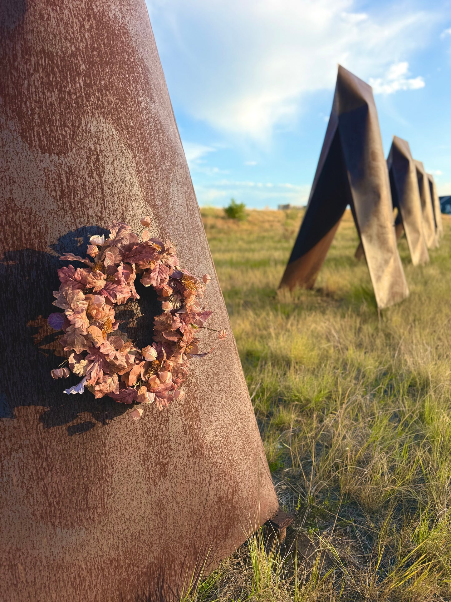 The Blush Meadow Wreath