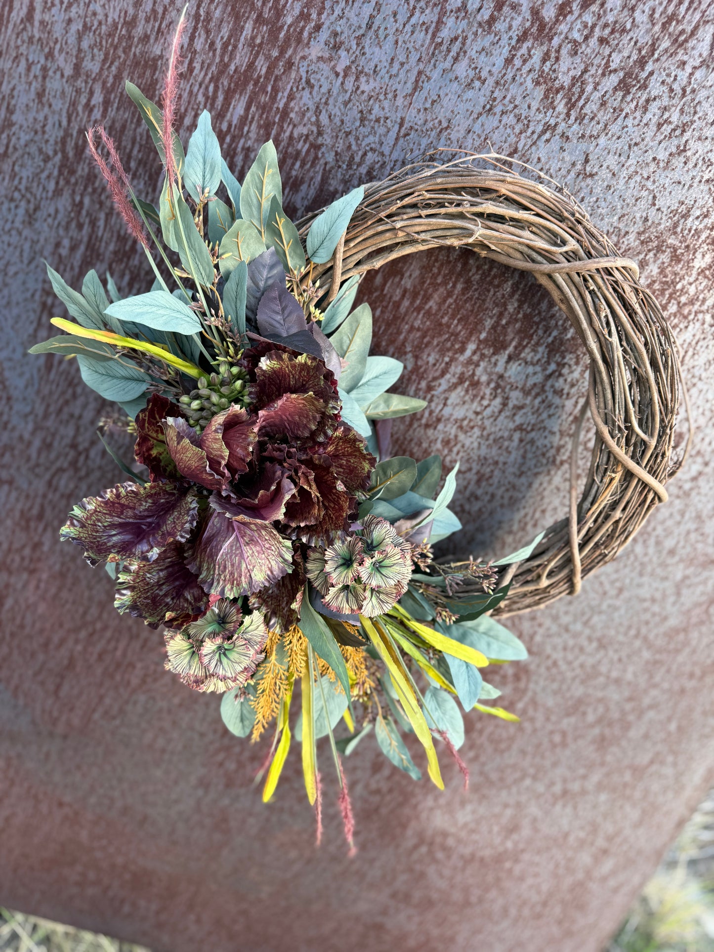 The Violet Garden Wreath
