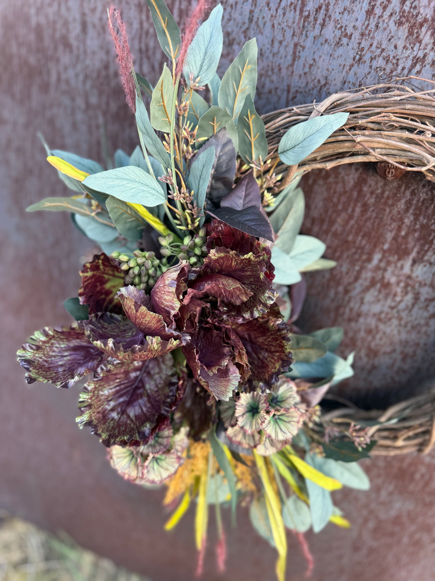 The Violet Garden Wreath