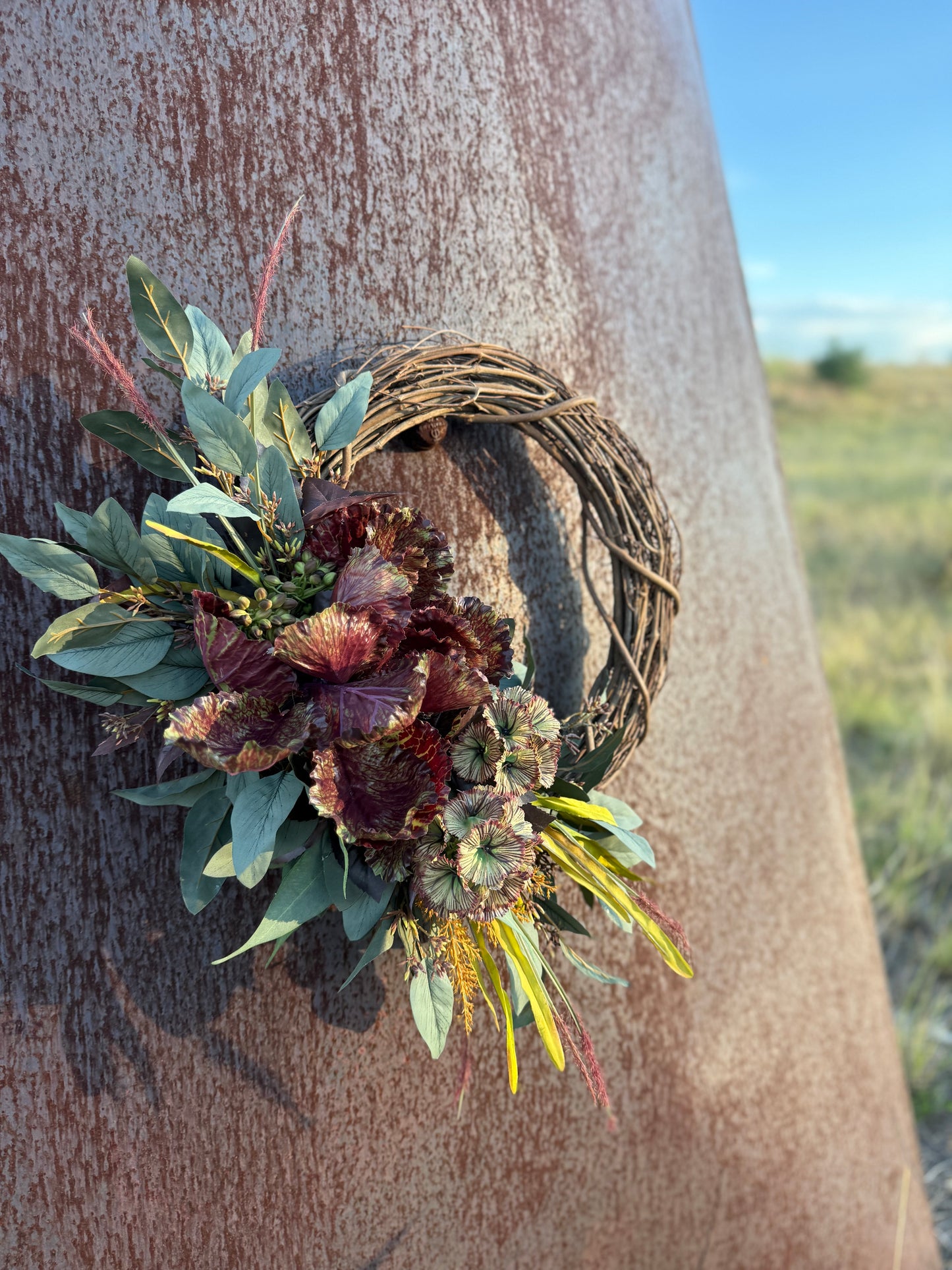 The Violet Garden Wreath