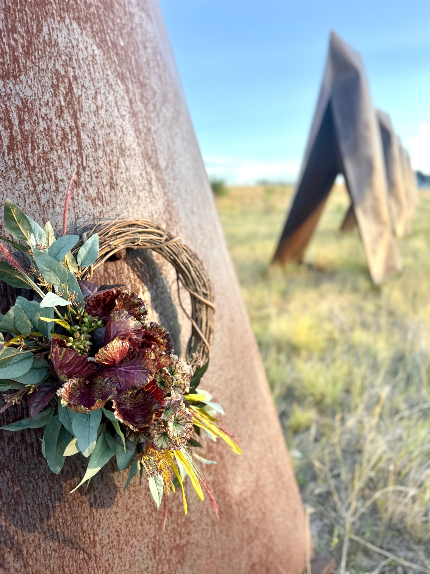 The Violet Garden Wreath
