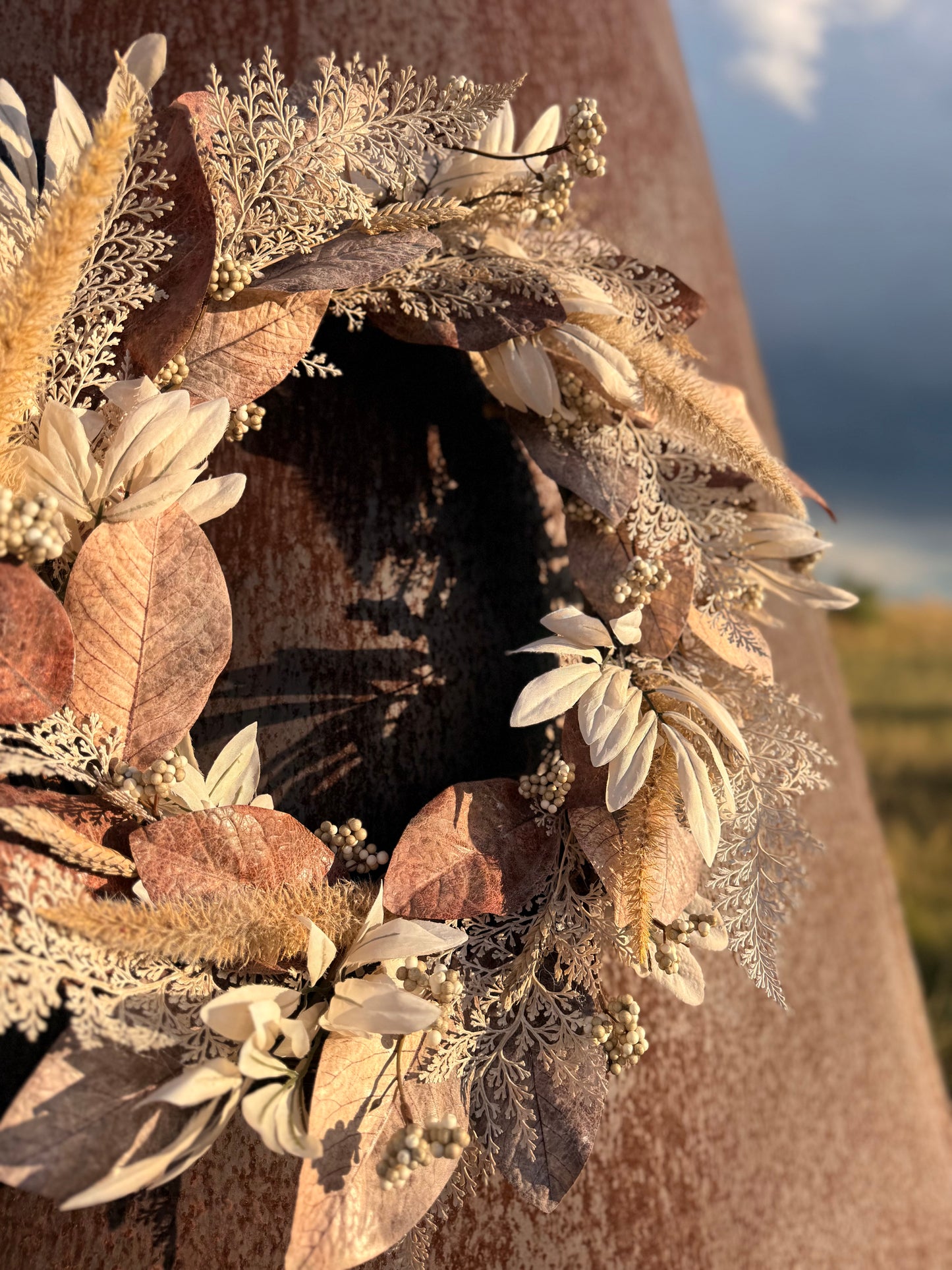 Wheat & Willow Wreath