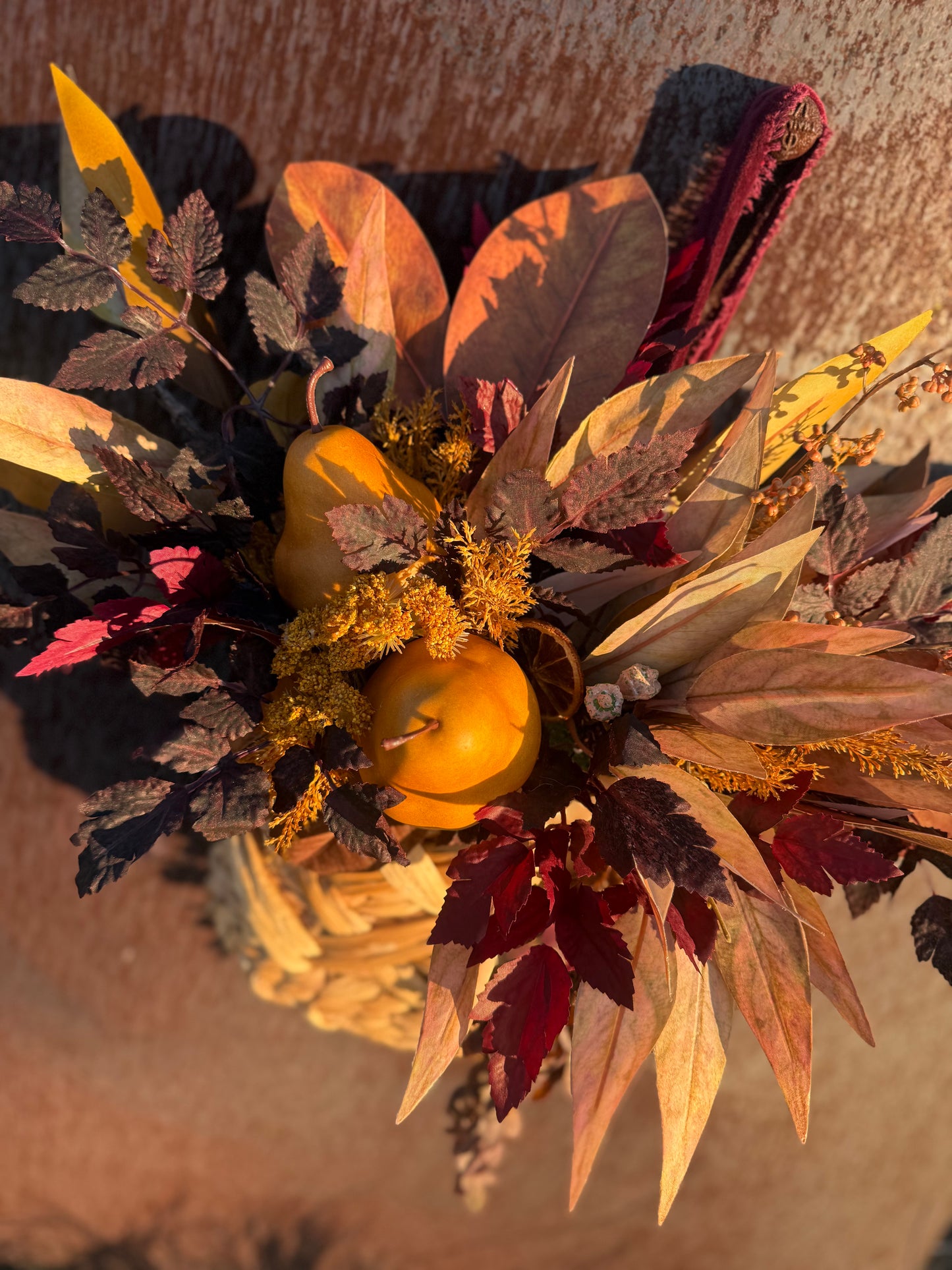 Golden Orchard Basket