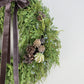 Real Touch Cedar Winter Wreath - 23"L