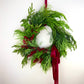 Real Touch Norfolk & Cedar Berry Wreath 26"