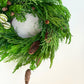 Real Touch  Deluxe Norfolk Lime Wreath