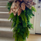 36" Winter/Holiday Pinecone Swag