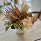 Blush Dried Protea Spring Arrangement